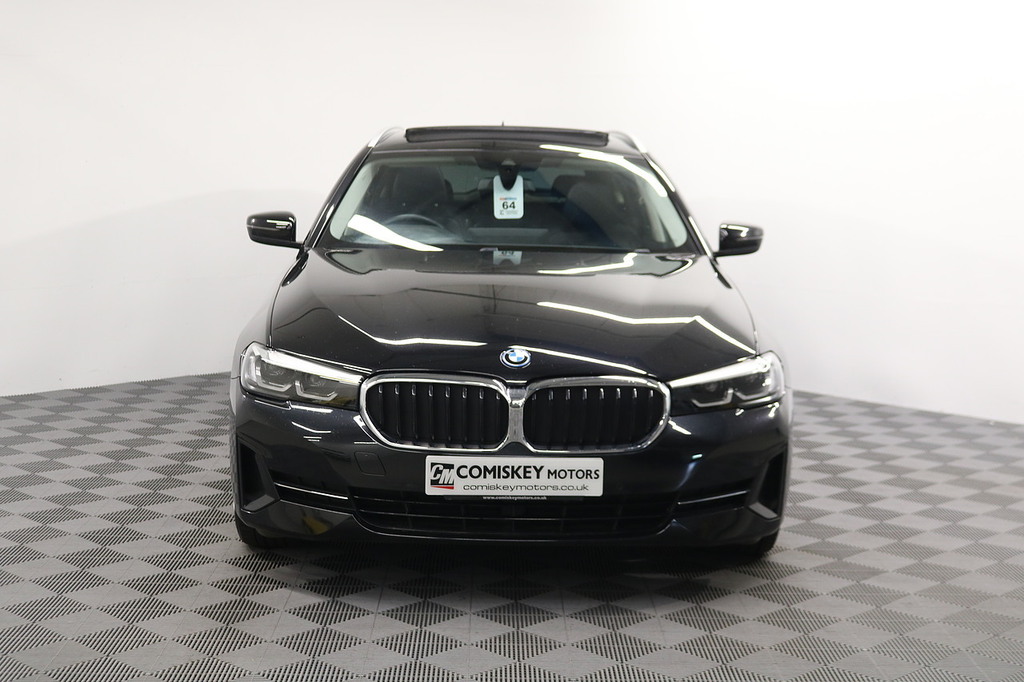BMW 5 Series 530E Se Blue #2