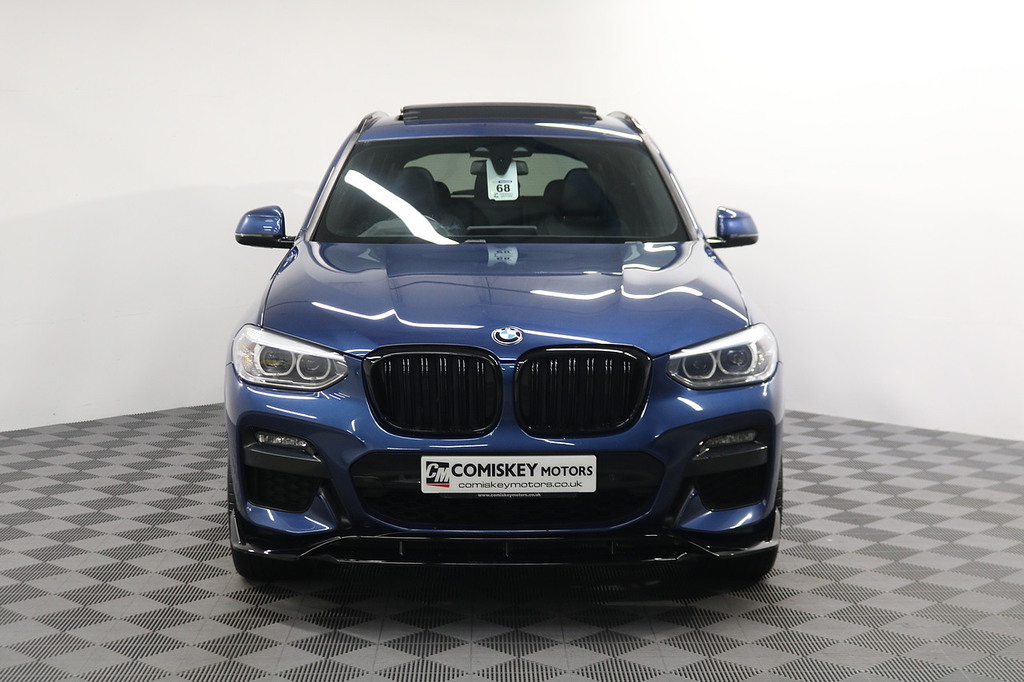 BMW X3 30E M Sport Blue #2