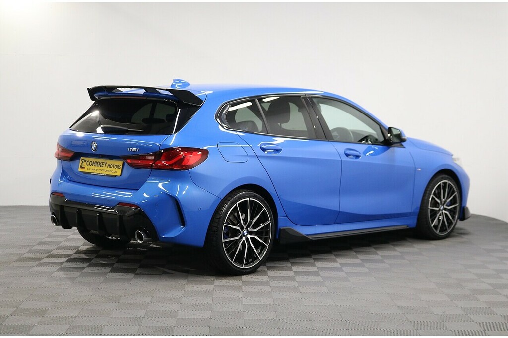 BMW 1 Series 118I M Sport Blue #6