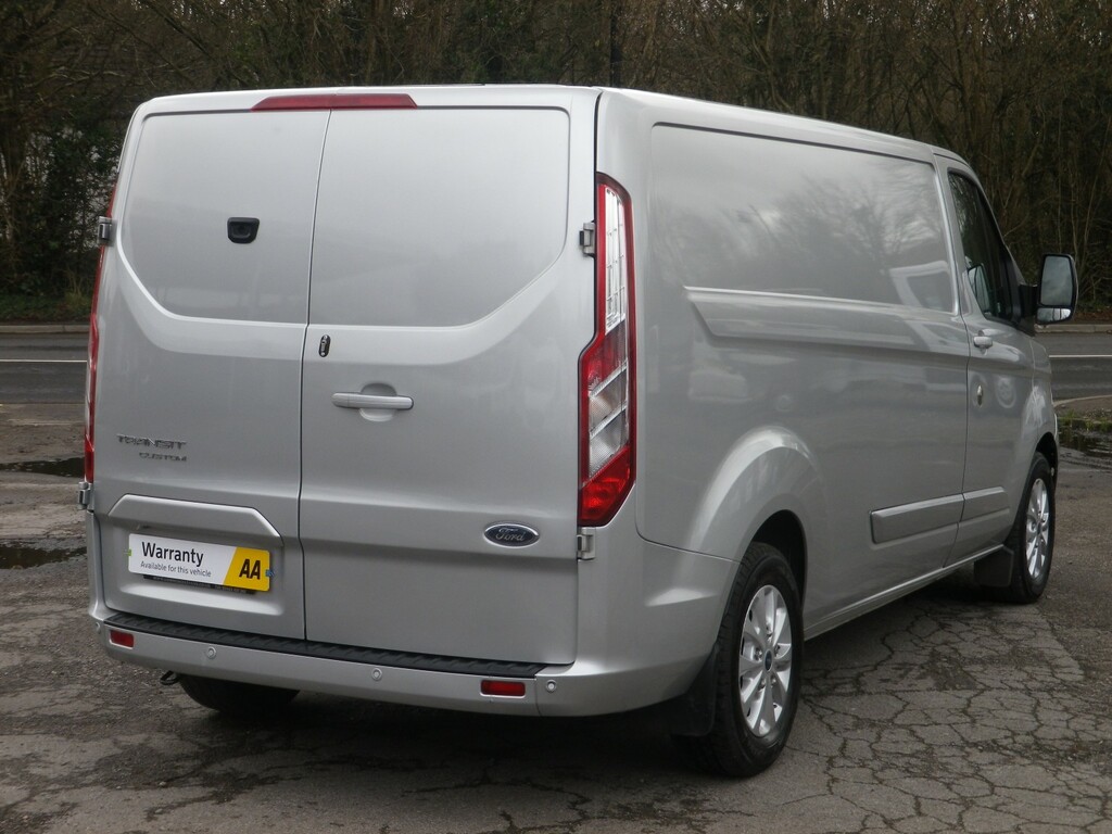 Ford Transit Custom Panel Van 2.0 Transit Custom Limited Van 300 L2 2. DS72OZA Silver #4