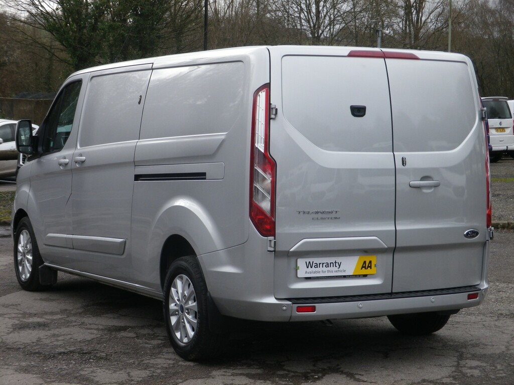 Ford Transit Custom Panel Van 2.0 Transit Custom Limited Van 300 L2 2. DS72OZA Silver #3