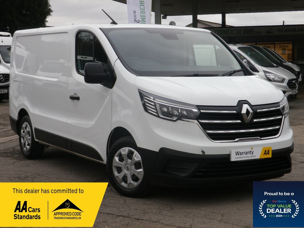 Renault Trafic Panel Van 2.0 Sl28 Blue Dci 130 Business Panel Va White