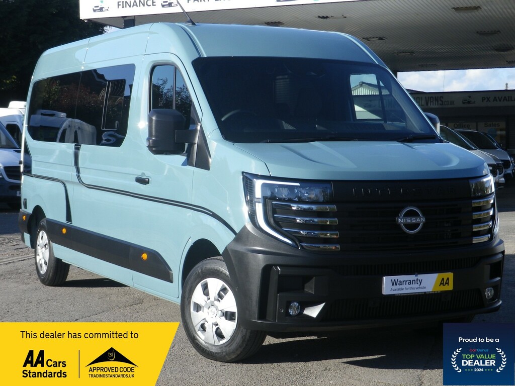 Nissan InterStar Campervan 2.0 Dci 35 Tekna Motorhome 202525 Blue