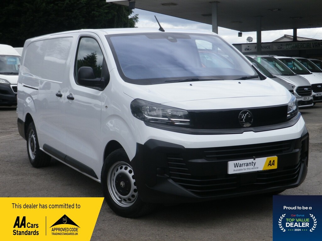 Vauxhall Vivaro Panel Van 2.0 Turbo D Prime Lwb 2024 DL24JJF White