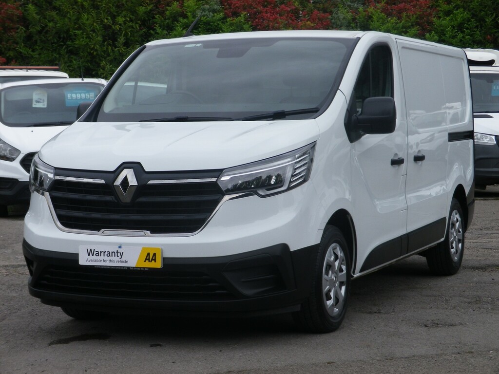 Renault Trafic Panel Van 2.0 Sl28 Blue Dci 130 Business Panel Van HN23JVM White #2