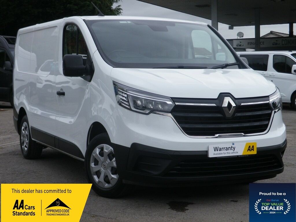 Renault Trafic Panel Van 2.0 Sl28 Blue Dci 130 Business Panel Van White