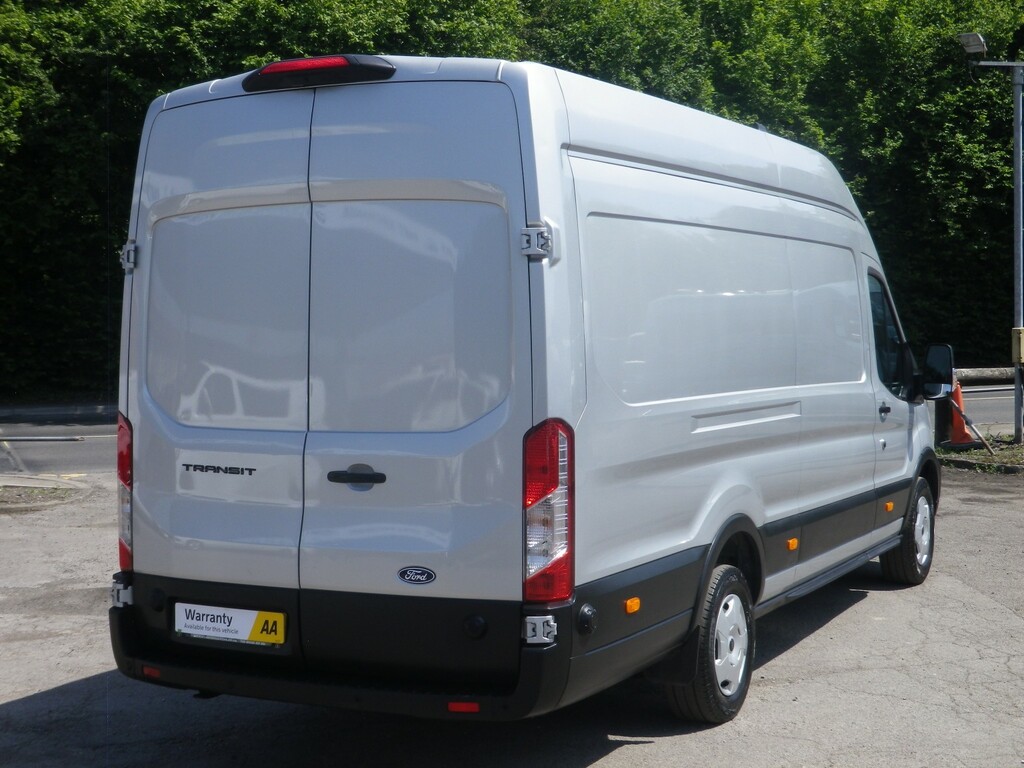 Ford Transit Custom Panel Van 2.0 Transit Trend Van 350 L4 2.0L Ecoblu DS74GZT Silver #4