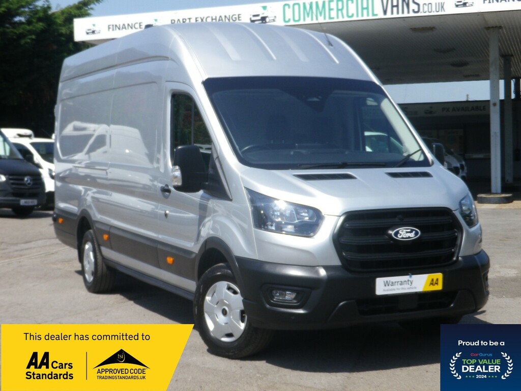 Ford Transit Custom Panel Van 2.0 Transit Trend Van 350 L4 2.0L Ecoblu Silver