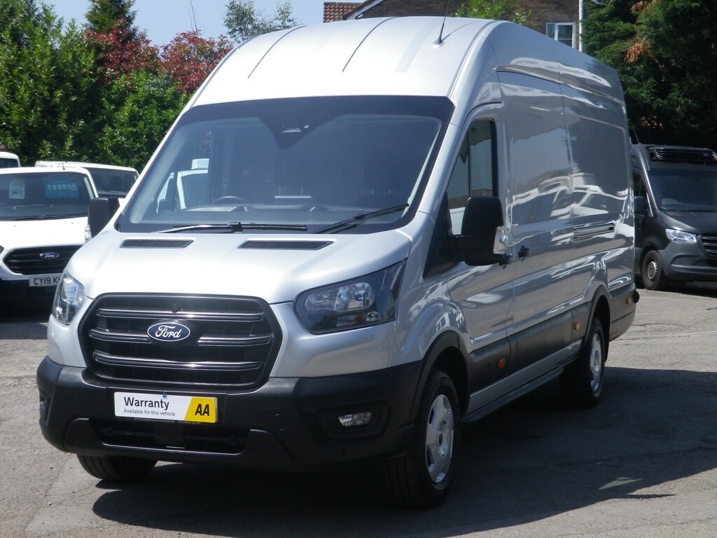 Ford Transit Custom Panel Van 2.0 Transit Trend Van 350 L4 2.0L Ecoblu DS74GZT Silver #2