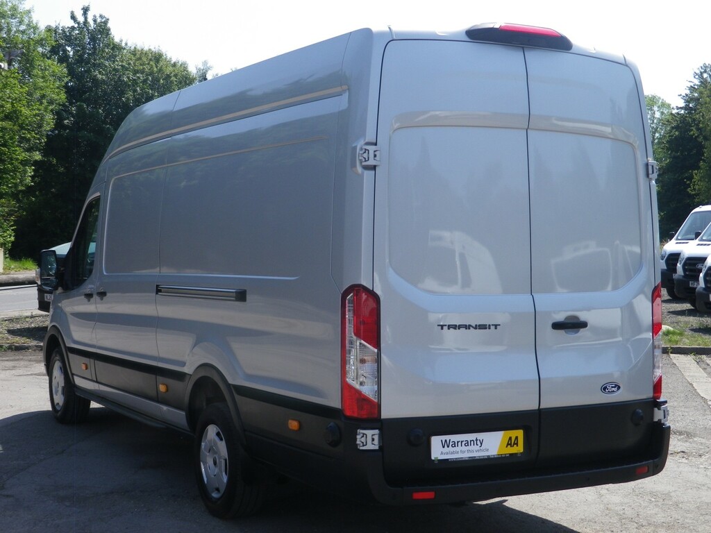 Ford Transit Custom Panel Van 2.0 Transit Trend Van 350 L4 2.0L Ecoblu DS74GZT Silver #3