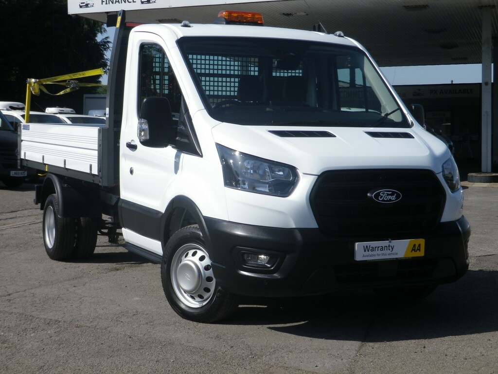 Ford Transit Custom Tipper 2.0 Transit Leader Single Cab Tipper 350 L2 HF75KFE White