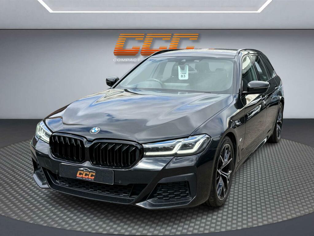 BMW 5 Series 2.0 520D Mht M Sport Touring Steptronic Xdrive Eur Black #6