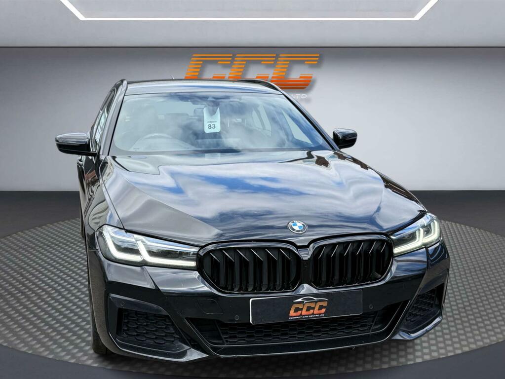 BMW 5 Series 2.0 520D Mht M Sport Touring Steptronic Xdrive Eur Black #3