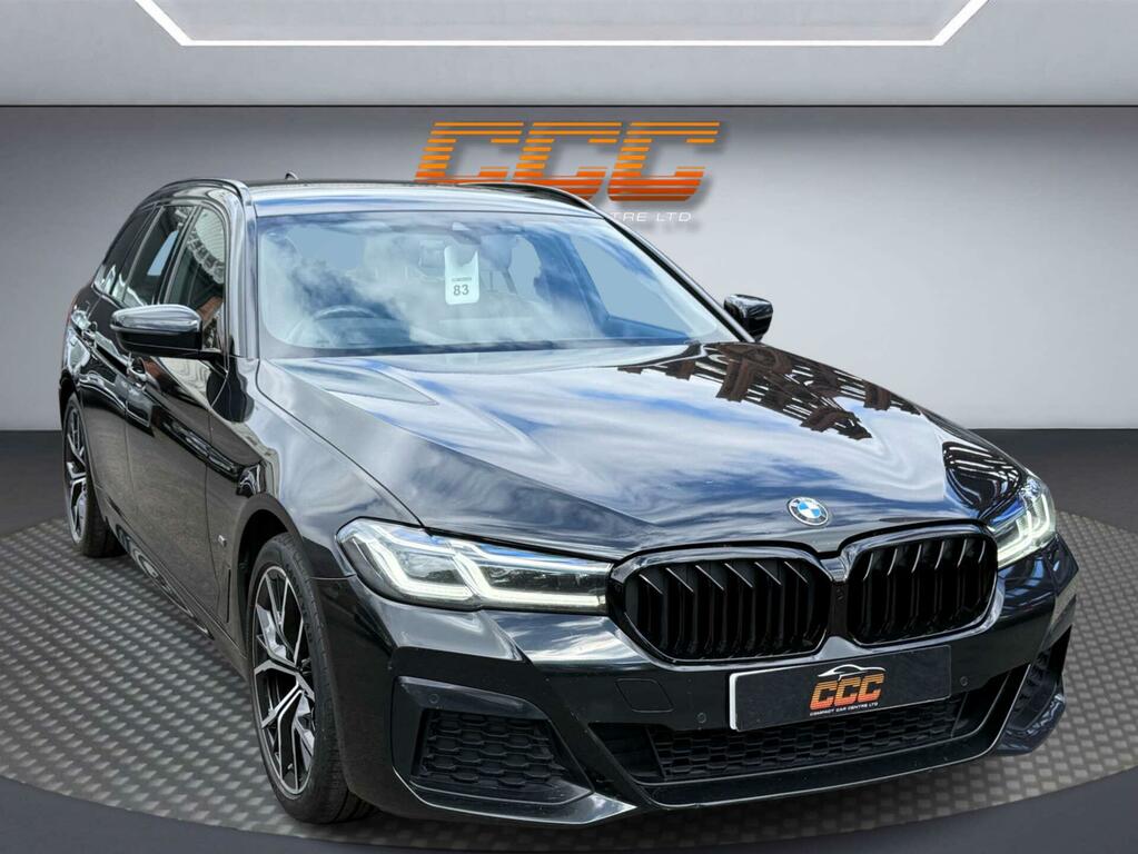 BMW 5 Series 2.0 520D Mht M Sport Touring Steptronic Xdrive Eur Black #5