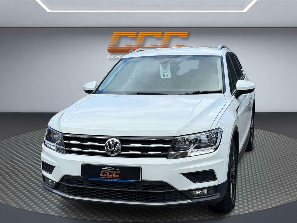 Volkswagen Tiguan Allspace 2.0 Tdi Se Nav Dsg 4Motion Euro 6 Ss White #4