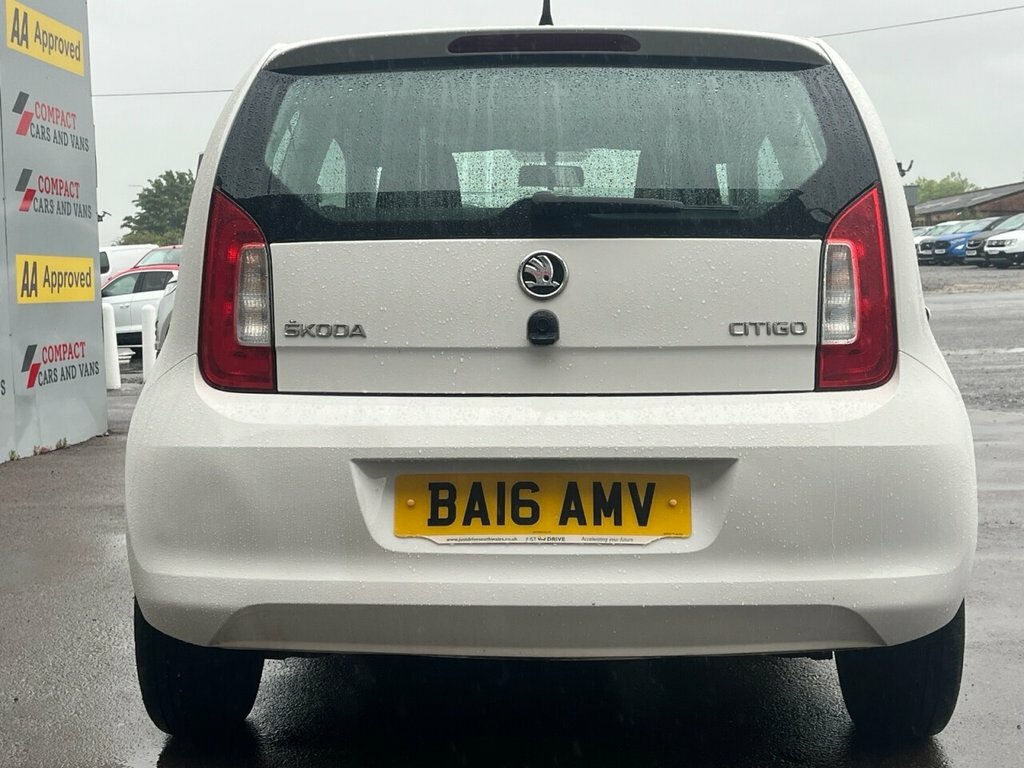 Skoda Citigo 1L Se White #6