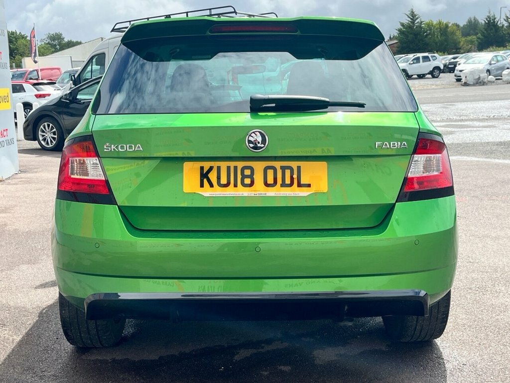 Skoda Fabia 1L Monte Carlo KU18ODL Green #6