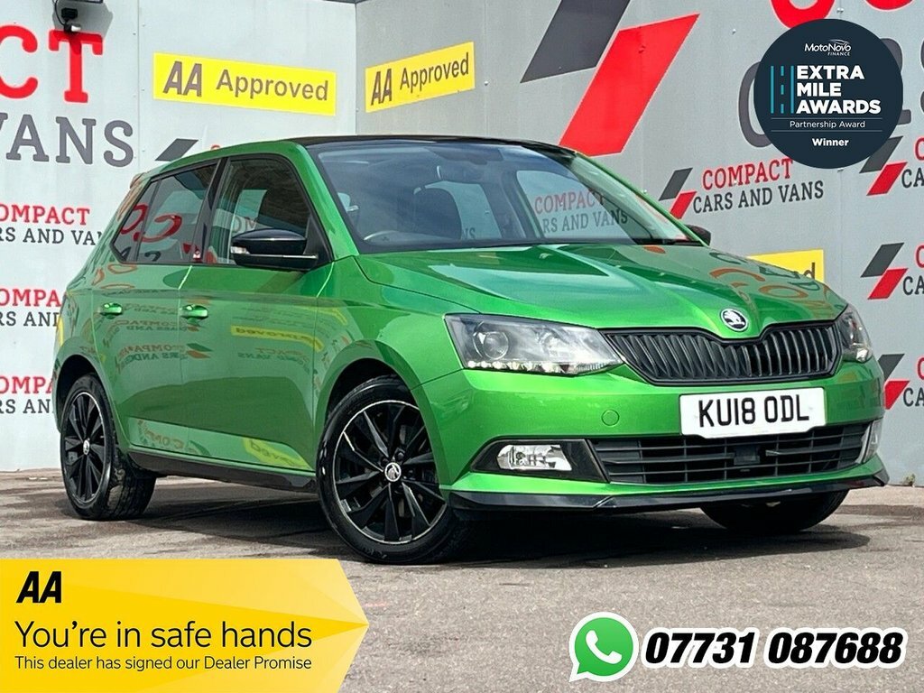 Skoda Fabia 1L Monte Carlo Green