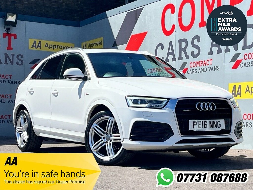 Audi Q3 2L S Line Plus White