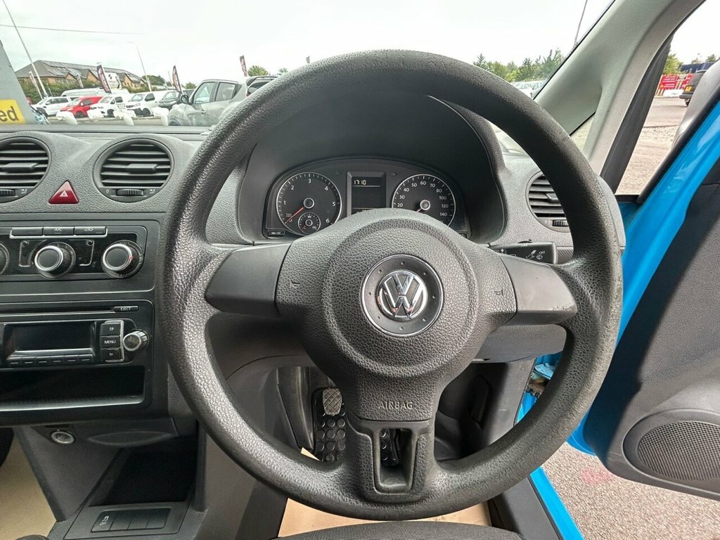 Volkswagen Caddy 1.6 Tdi C20 Startline L1 H1 White #9