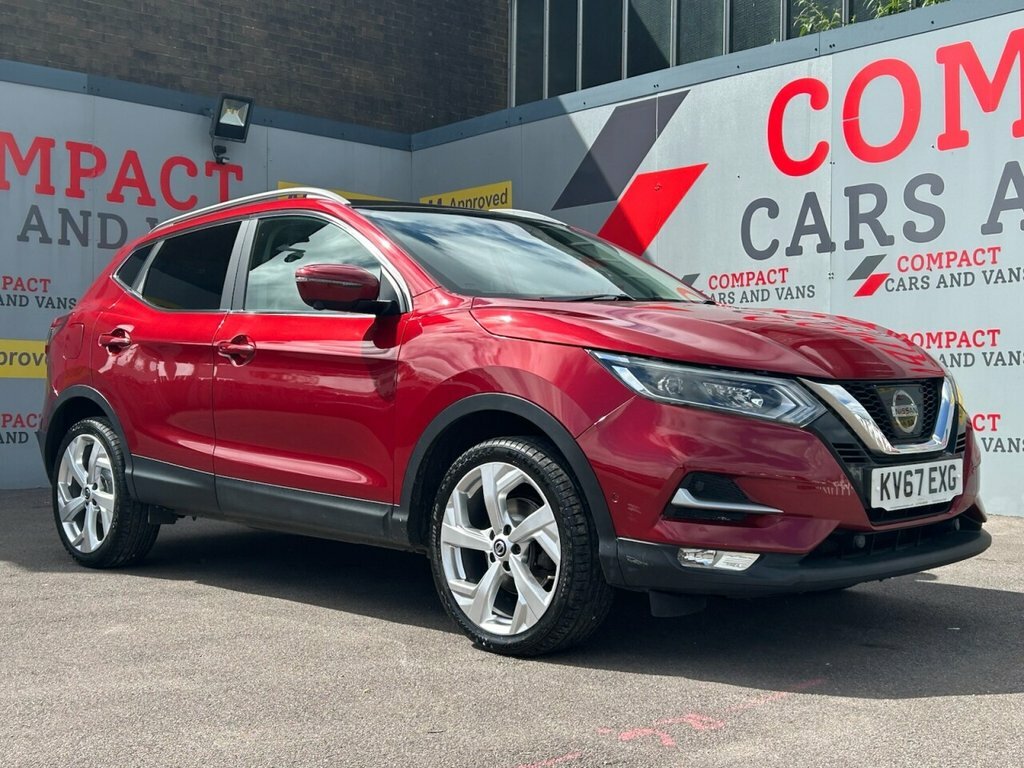 Nissan Qashqai 1.2L Tekna KV67EXG Red #3