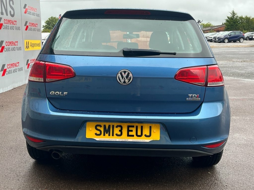 Volkswagen Golf 1.6L Se Blue #6