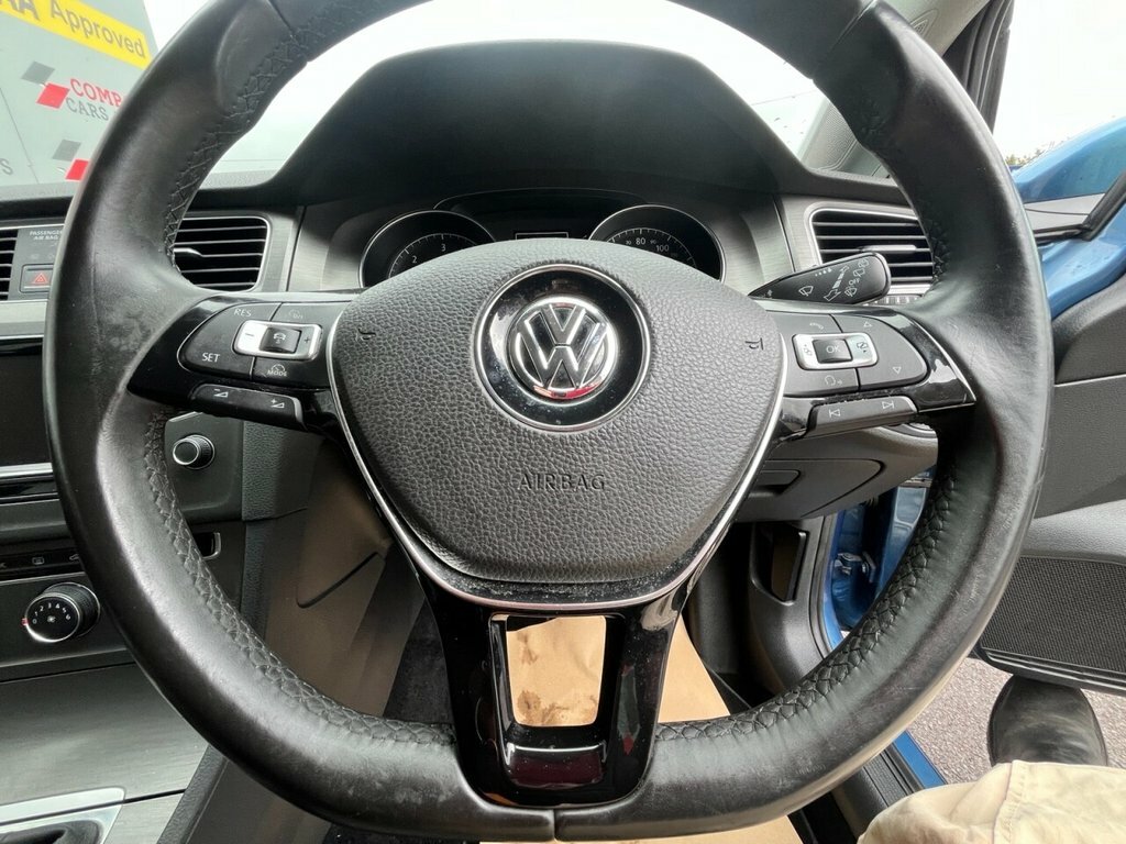Volkswagen Golf Gt Blue #12