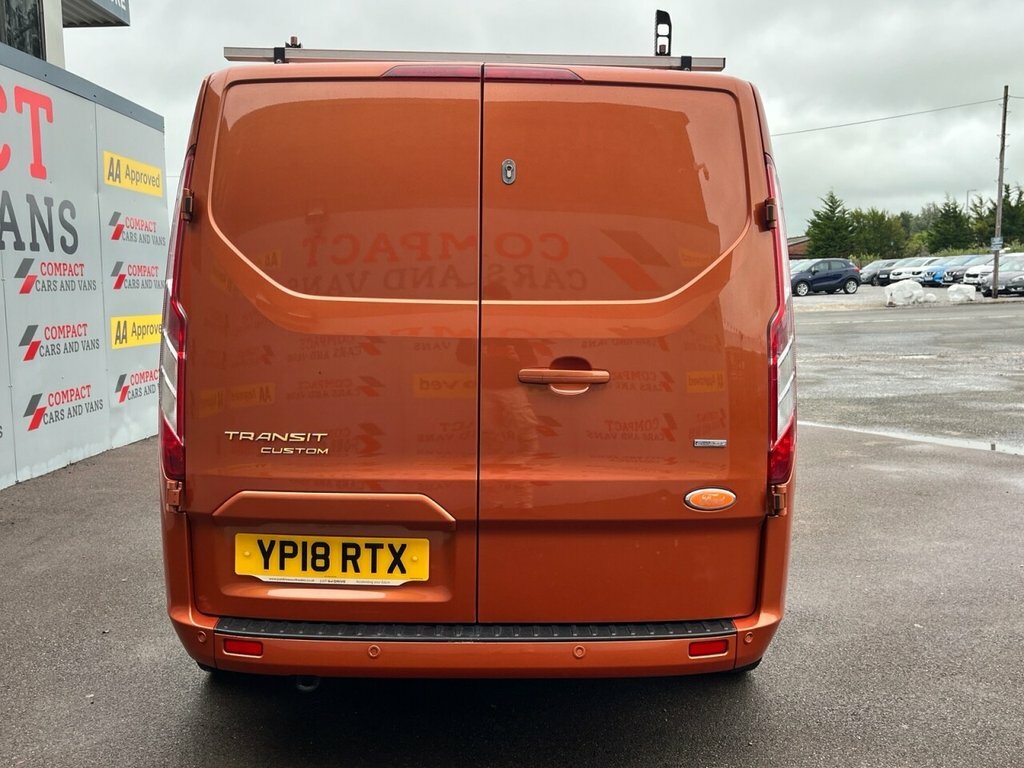 Ford Transit Custom 2L Limited Orange #6