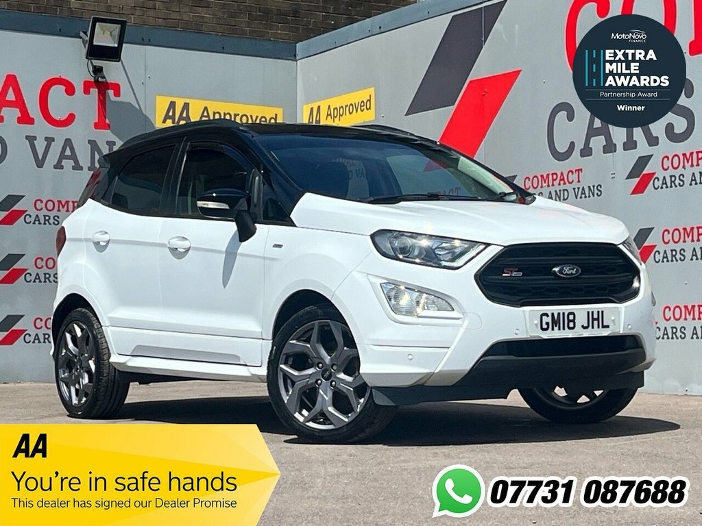 Ford Ecosport 1L St-line White
