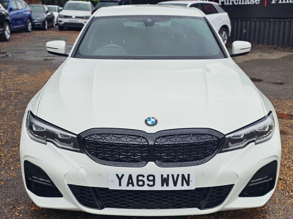 BMW 3 Series 2.0 330I M Sport Euro 6 Ss YA69WVN White #4