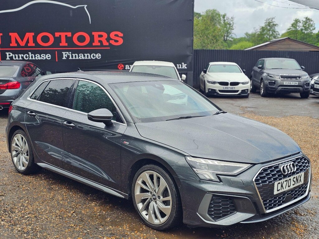 Audi A3 1.5 Tfsi 35 S Line Sportback S Tronic Euro 6 Ss Grey