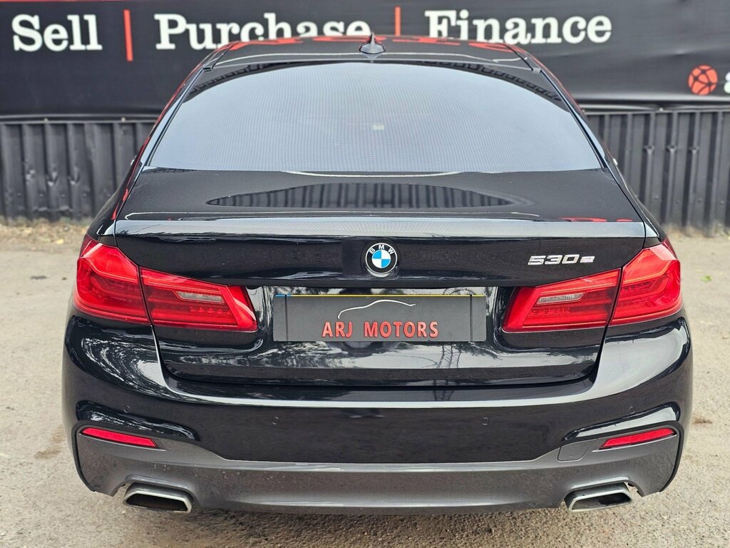 BMW 5 Series 2.0 530E 9.2Kwh M Sport Euro 6 Ss Black #6