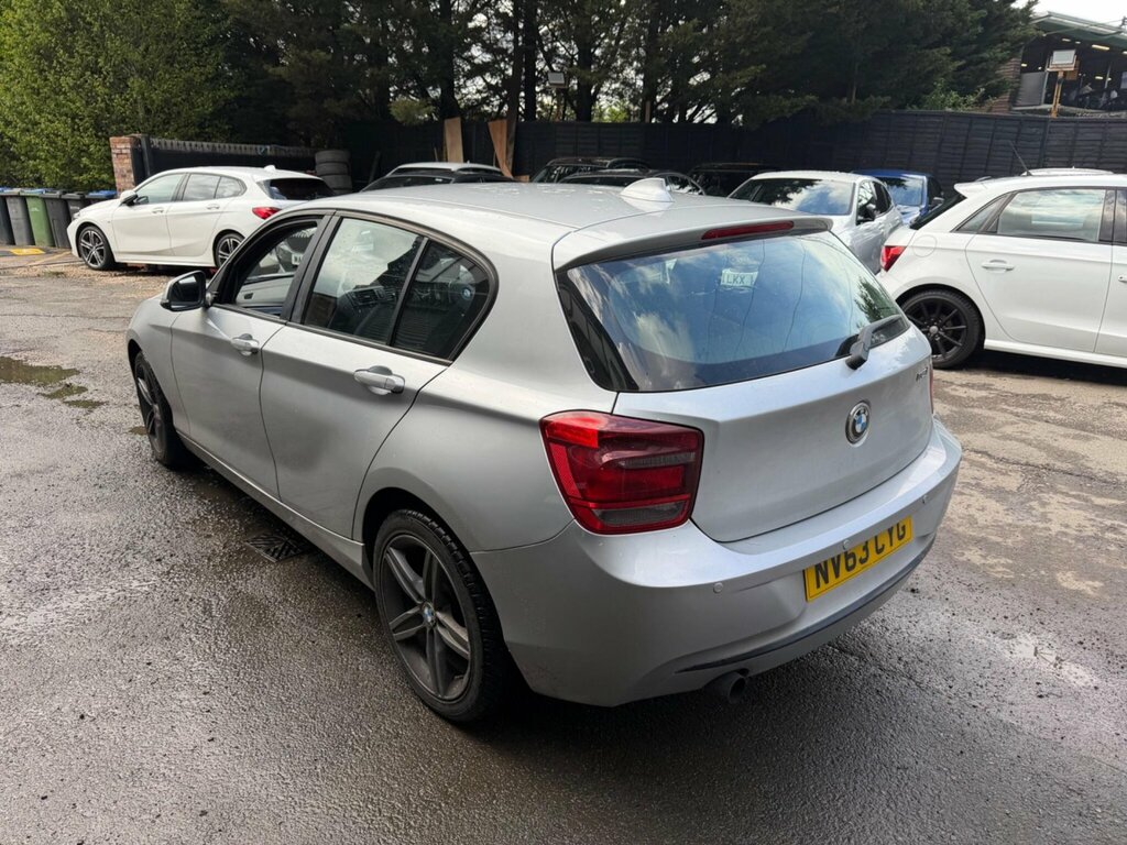 BMW 1 Series 1.6 116I Sport Euro 6 Ss NV63CYG Silver #4