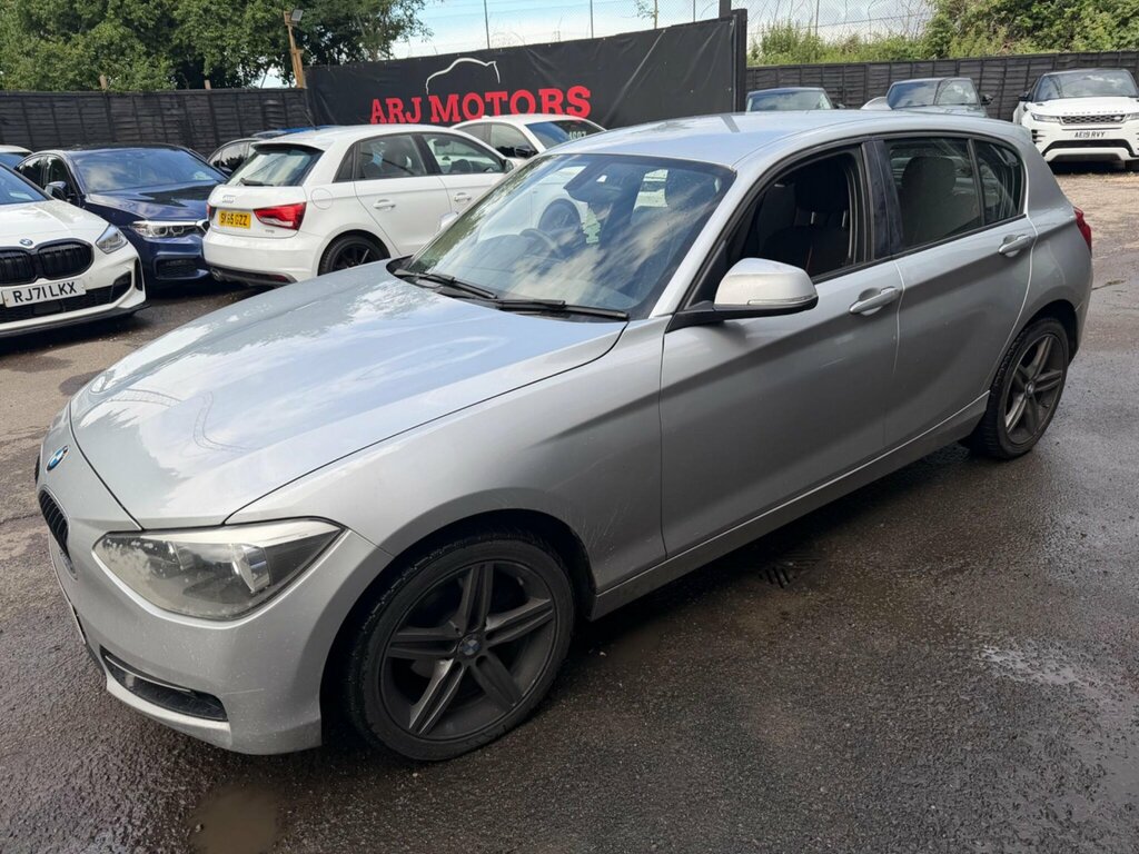 BMW 1 Series 1.6 116I Sport Euro 6 Ss NV63CYG Silver #2