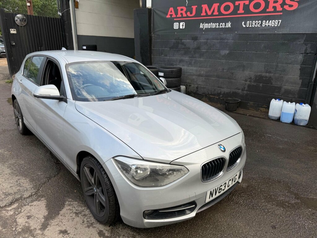 BMW 1 Series 1.6 116I Sport Euro 6 Ss Silver