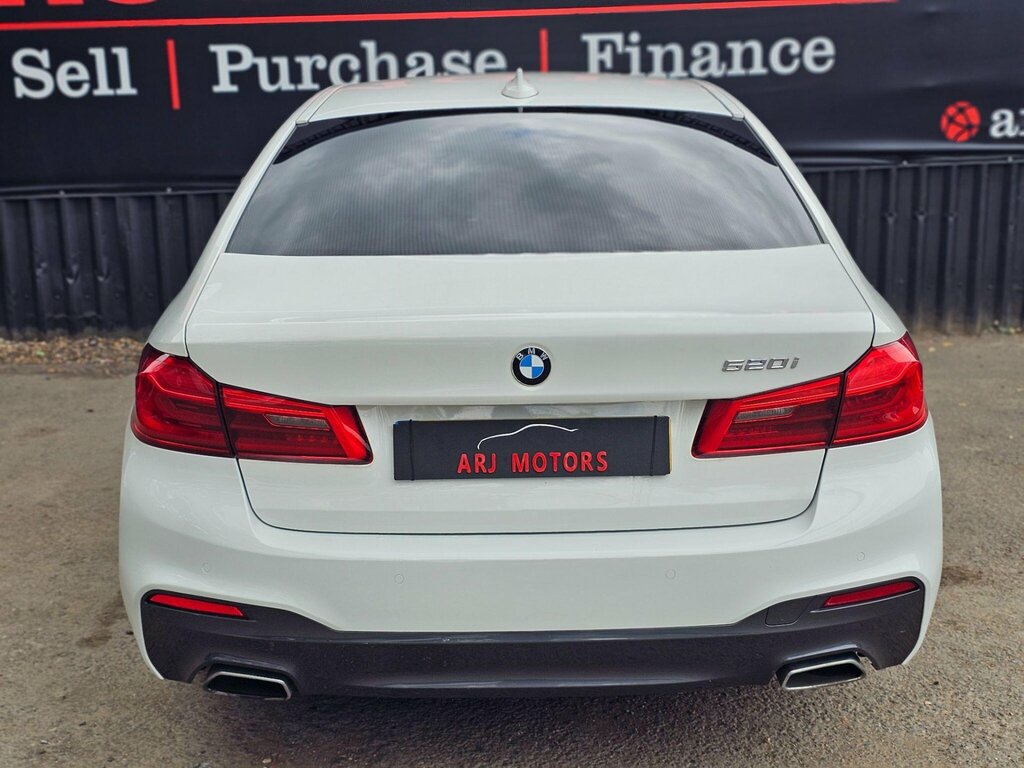 BMW 5 Series 2.0 520I Gpf M Sport Euro 6 Ss White #6
