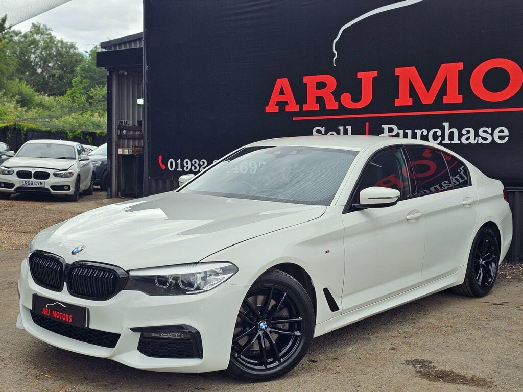 BMW 5 Series 2.0 520I Gpf M Sport Euro 6 Ss White #4