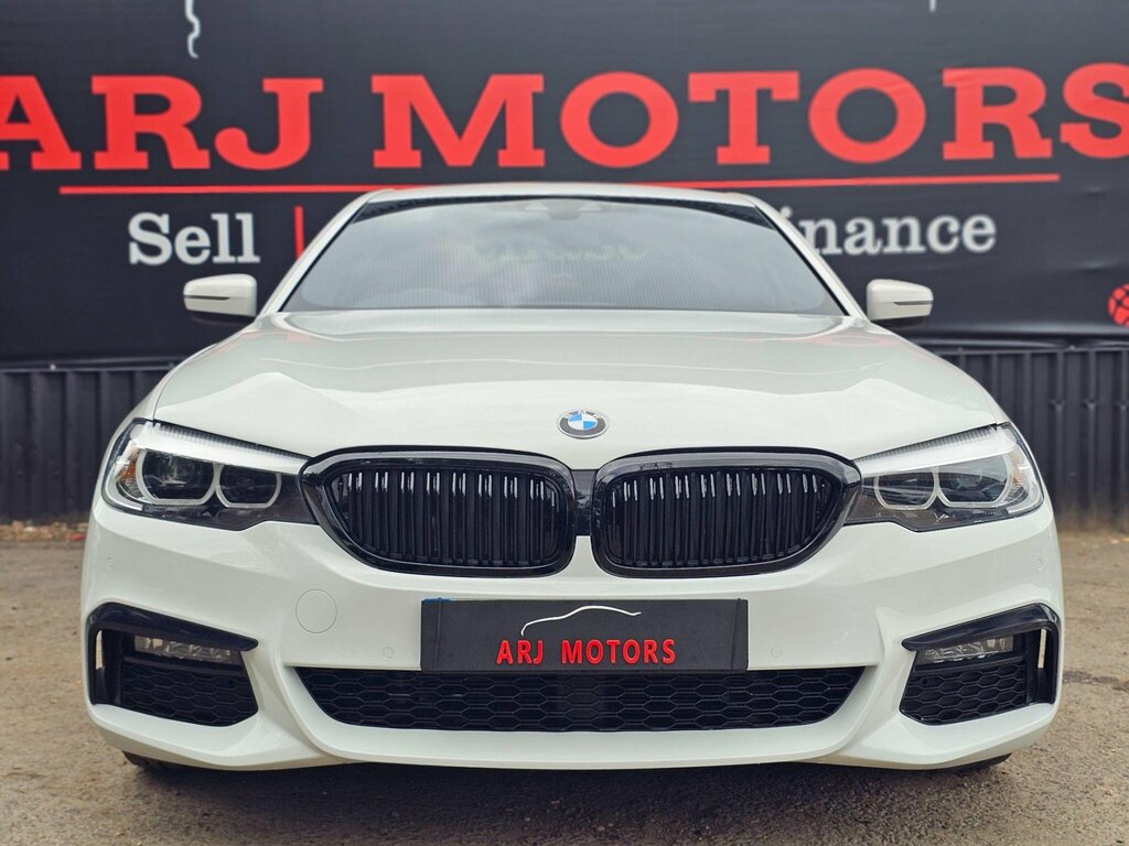 BMW 5 Series 2.0 520I Gpf M Sport Euro 6 Ss White #3