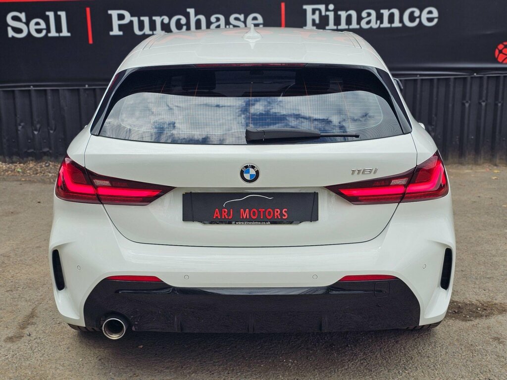 BMW 1 Series 1.5 118I M Sport Euro 6 Ss NU70CNZ White #6