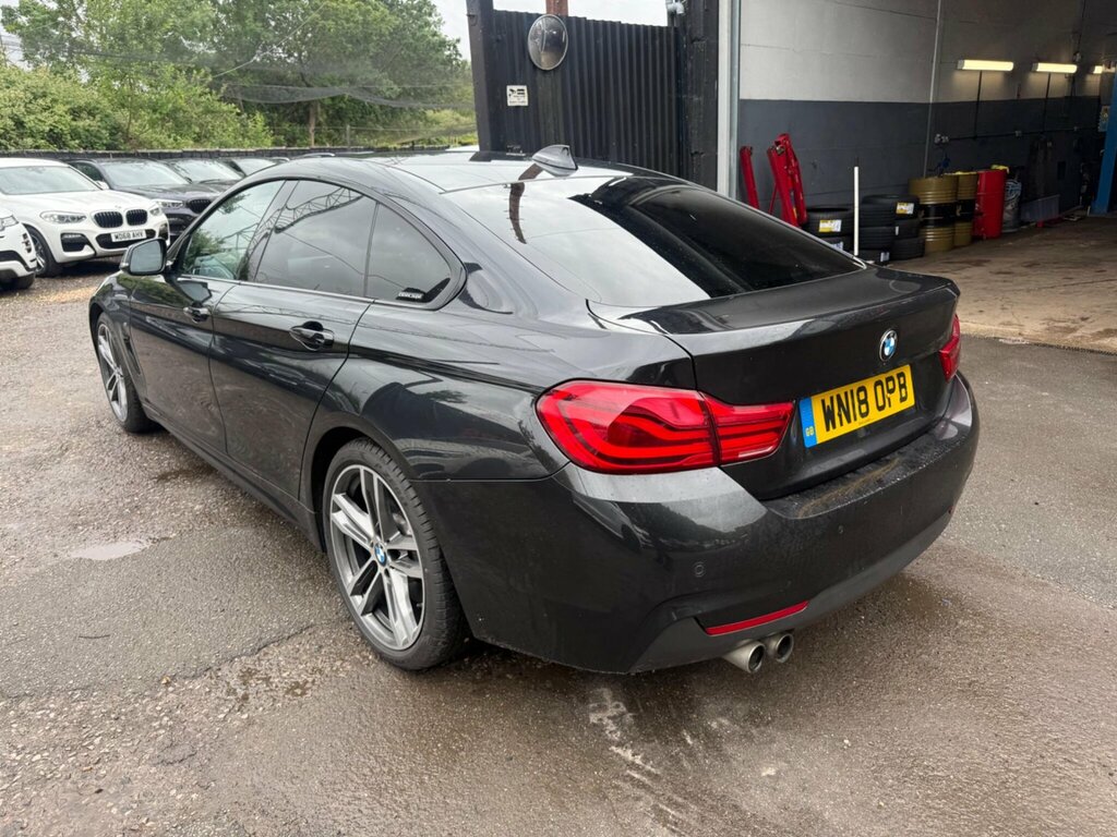 BMW 4 Series Gran Coupe 2.0 420I M Sport Euro 6 Ss Black #4