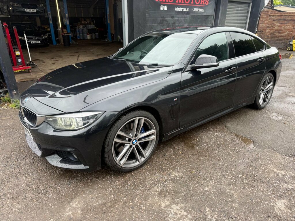 BMW 4 Series Gran Coupe 2.0 420I M Sport Euro 6 Ss Black #3