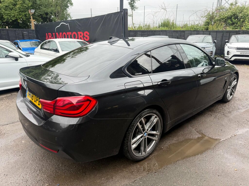 BMW 4 Series Gran Coupe 2.0 420I M Sport Euro 6 Ss Black #2