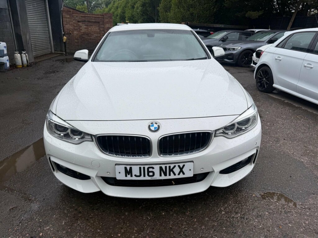 BMW 4 Series Gran Coupe 2.0 420I M Sport Euro 6 Ss White #2