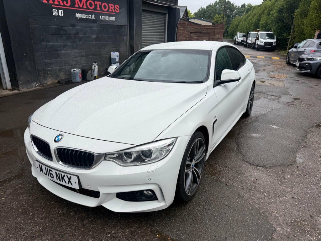 BMW 4 Series Gran Coupe 2.0 420I M Sport Euro 6 Ss White