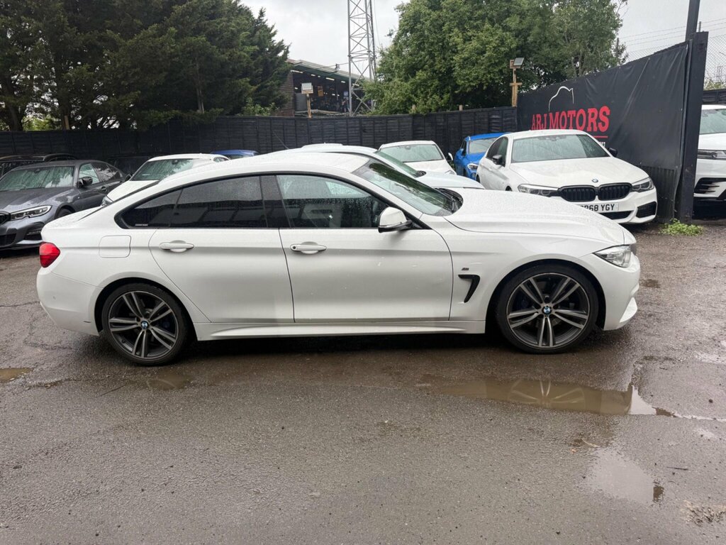 BMW 4 Series Gran Coupe 2.0 420I M Sport Euro 6 Ss White #4