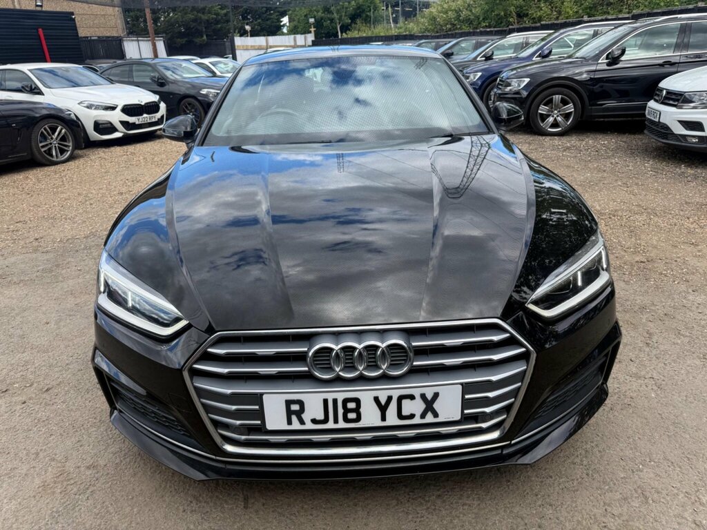 Audi A5 1.4 Tfsi S Line Sportback S Tronic Euro 6 Ss RJ18YCX Black #6