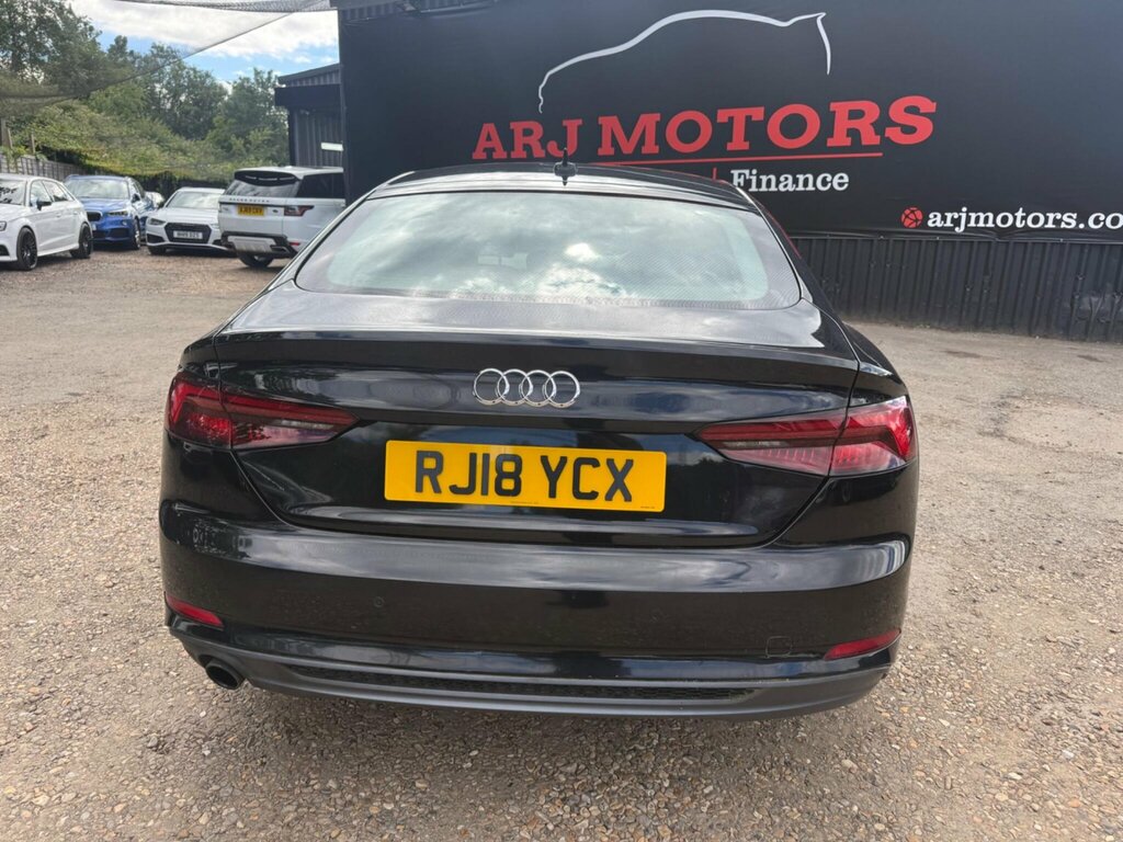 Audi A5 1.4 Tfsi S Line Sportback S Tronic Euro 6 Ss RJ18YCX Black #4