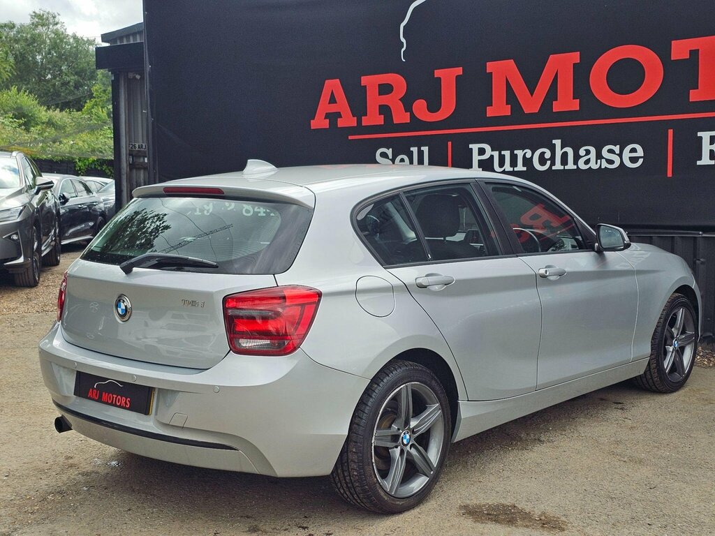 BMW 1 Series 1.6 116I Sport Euro 6 Ss Silver #5