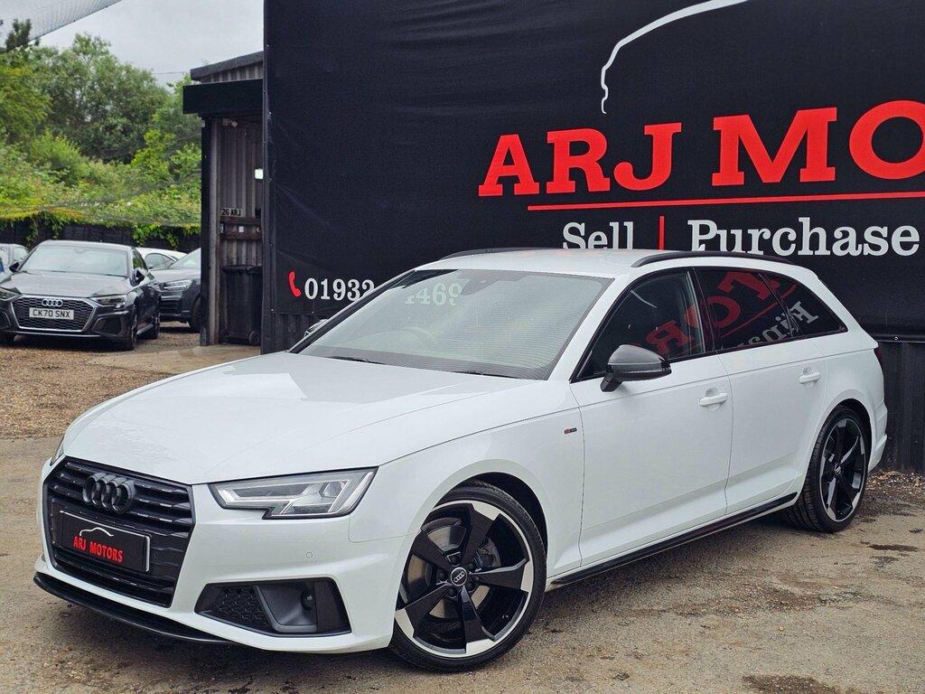 Audi A4 Avant 2.0 Tfsi 35 Black Edition S Tronic Euro 6 Ss White #4