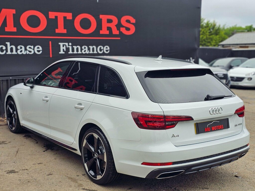 Audi A4 Avant 2.0 Tfsi 35 Black Edition S Tronic Euro 6 Ss White #5